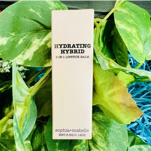 NIB Sophia + Mabelle Hydrating Hybrid 2-in-1 Lipstick Balm in Topless - Picture 6 of 7